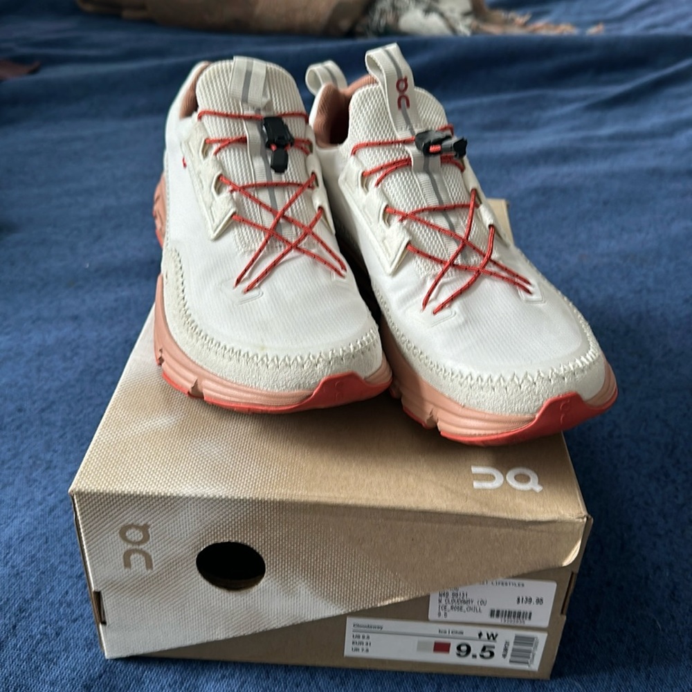 OnCloud women’s 9.5 Cloudaway Ice/Rose